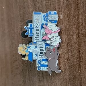 Disney Aristocats Hanukkah 2019 Pin LE #3500